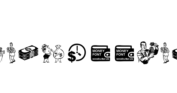 Money, money, money font thumbnail
